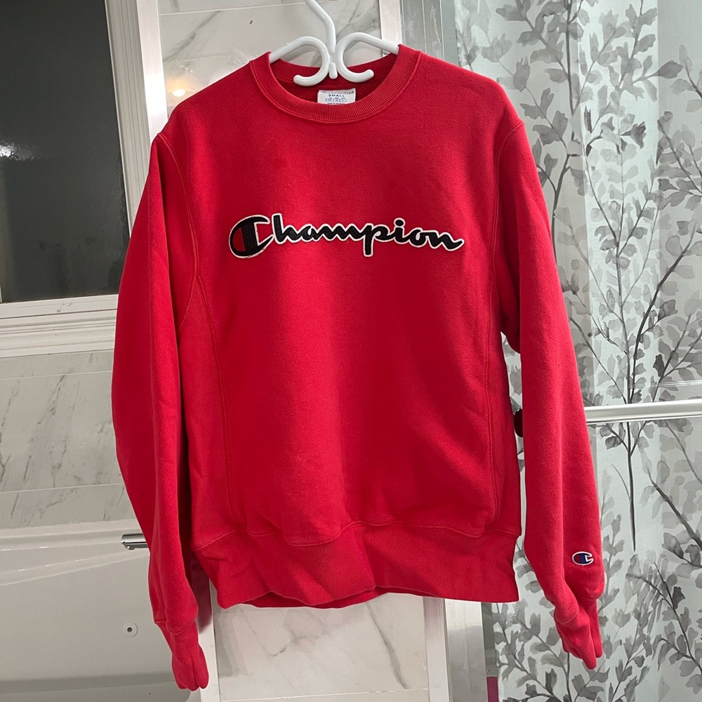 Champion Oversized Crewneck Sweater in size Small